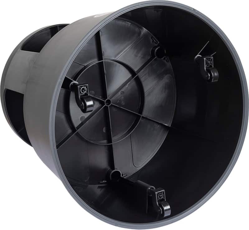 WEDO Opstapkrukje 428 mm PP (Polypropeen) Zwart