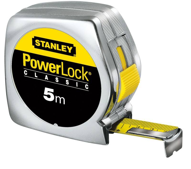 Stanley PowerLock Rolmaat 5 m 1-33-194