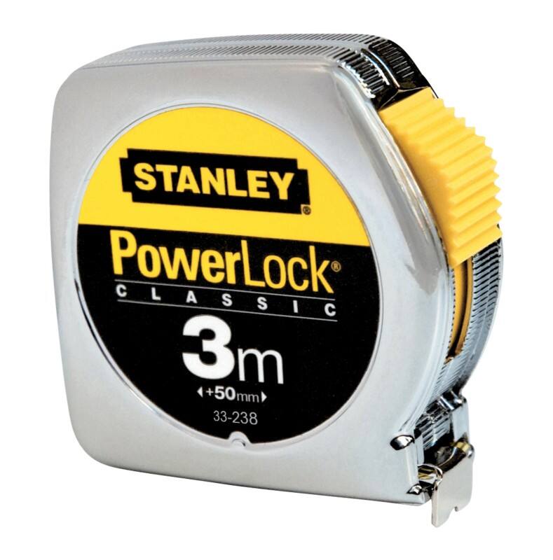 Stanley PowerLock Rolmaat 3 m 1-33-238