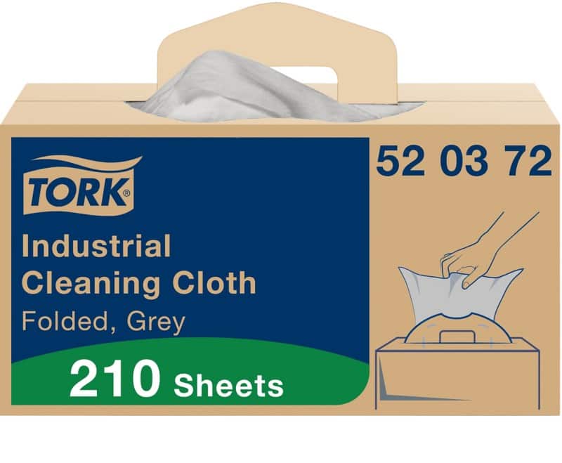 Tork W7 Premium Schoonmaakdoek Grijs 35,5 x 41,5 cm