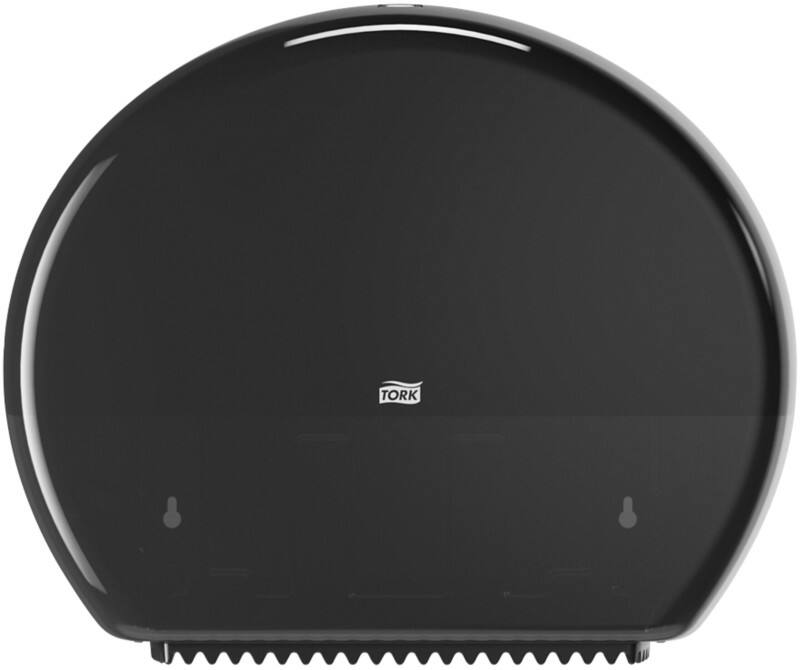 Tork Jumbo 554008 T1 Toiletroldispenser Kunststof Afsluitbaar Manueel Zwart