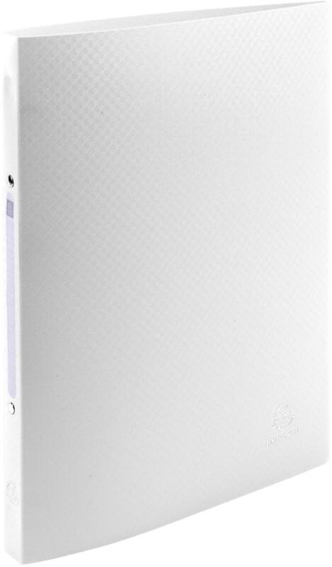 Exacompta OpaK 15 mm Ringband PP (Polypropeen) A4 2 Ringen Wit 54178E 20 Stuks