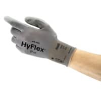 HyFlex Werkhandschoenen Nylon, Polyurethaan Maat 7 Grijs 12 Paar à 2 Handschoenen