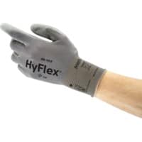 HyFlex Werkhandschoenen Nylon, Polyurethaan Maat 7 Grijs 12 Paar à 2 Handschoenen