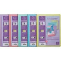 Exacompta Kreacover Pastel Showalbum 20 insteektassen Kleurenassortiment Pak van 20