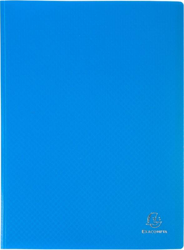 Exacompta OpaK Showalbum 80 insteektassen Lichtblauw Pak van 8