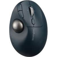 Kensington Pro Fit Ergo TB550 Draadloze trackballmuis K72196WW 51% gerecycled plastic 4D-scrollring Rechtshandige gebruikers Bluetooth/USB-A Nano-ontvanger Zwart