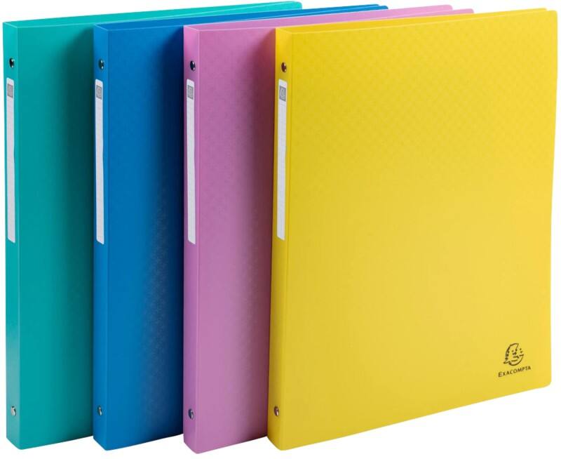 Exacompta Forever Young 15 mm Ringband PP (Polypropeen) A4 4 Ringen Assortiment 51190E 20 Stuks