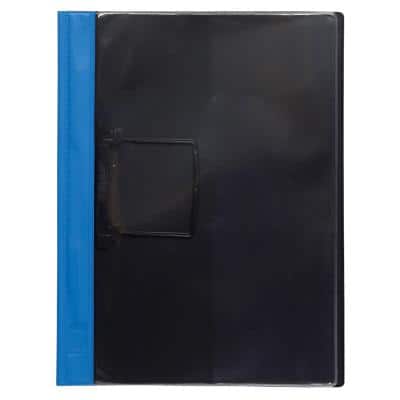 Djois Rapportmappen A4 Blauw Polypropyleen, polyvinylchloride (PVC) 24 x 31,5 cm 10 Stuks