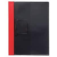 Djois Rapportmappen A4 Rood Polypropyleen, polyvinylchloride (PVC) 24 x 31,5 cm 10 Stuks