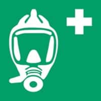 Djois Veiligheidsbord Vluchtmasker Klevend, schroeven PP (Polypropeen) 15 x 0,14 cm 3 Stuks