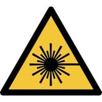 Djois Veiligheidsbord Waarschuwing: laserstralen Klevend, schroeven PP (Polypropeen) 20 (B) x 0,14 (H) cm