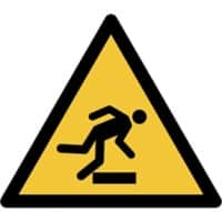 Djois Veiligheidsbord Waarschuwing: struikelgevaar PP (Polypropeen) 20 (B) x 0,14 (H) cm 3 Stuks