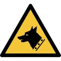Djois Veiligheidsbord Waarschuwing: waakhond PP (Polypropeen) 15 (B) x 0,14 (H) cm 3 Stuks