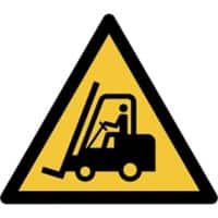 Djois Veiligheidsbord Waarschuwing: transportvoertuigen PP (Polypropeen) 20 (B) x 0,14 (H) cm 3 Stuks