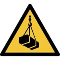 Djois Veiligheidsbord Waarschuwing: hangende last PP (Polypropeen) 20 (B) x 0,14 (H) cm 3 Stuks