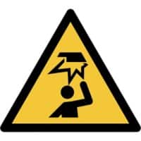 Djois Veiligheidsbord Waarschuwing: laaghangende obstakels PP (Polypropeen) 15 (B) x 0,14 (H) cm 3 Stuks