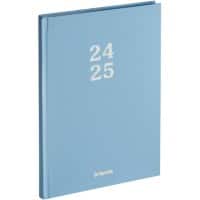 Brepols Horizon Schoolagenda 2026 A5 1 Week per 2 pagina's Nederlands, Frans, Duits, Engels Blauw, koraal 2,172,0285,06,6,0