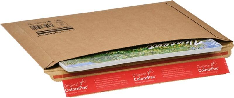 ColomPac Enveloppen Golfkarton 285 (B) x 413 (D) x 30 (H) mm Bruin Pak van 20