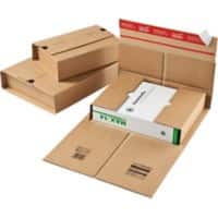 ColomPac Boekverpakking Karton 185 (B) x 280 (D) x 85 (H) mm Bruin Pak van 20