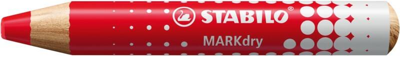 STABILO MARKdry Whiteboard-marker Rood Extra breed Potlood 10 mm