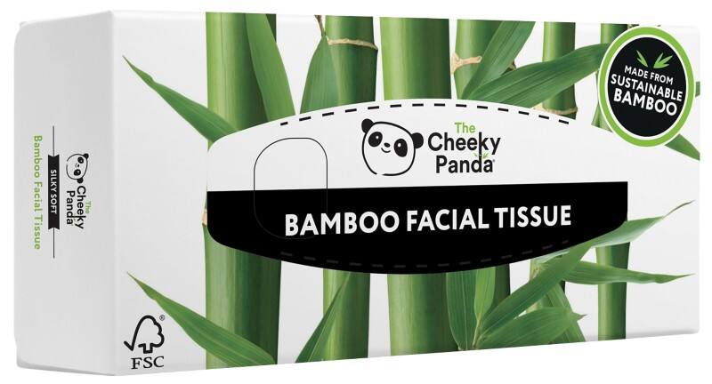 The Cheeky Panda Gezichtsdoekjes 3-laags FLAFTX12 80 Stuks