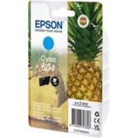 Epson 604 Origineel Inktcartridge C13T10G24010 Cyaan