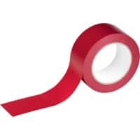 DURABLE Vloermarkeringstape DURALINE Basic Rood 50 mm (B) x 33 m (L) PVC (Polyvinylchloride) 104403