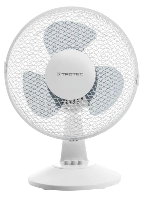TROTEC Bureauventilator Niet In Hoogte Verstelbaar 28 x 22 x 39 cm Wit TVE 10
