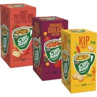 Cup-a-Soup Instantsoep Hongaarse goulash, Thaise pittige kip, Tomaat 63 Stuks à 175 ml