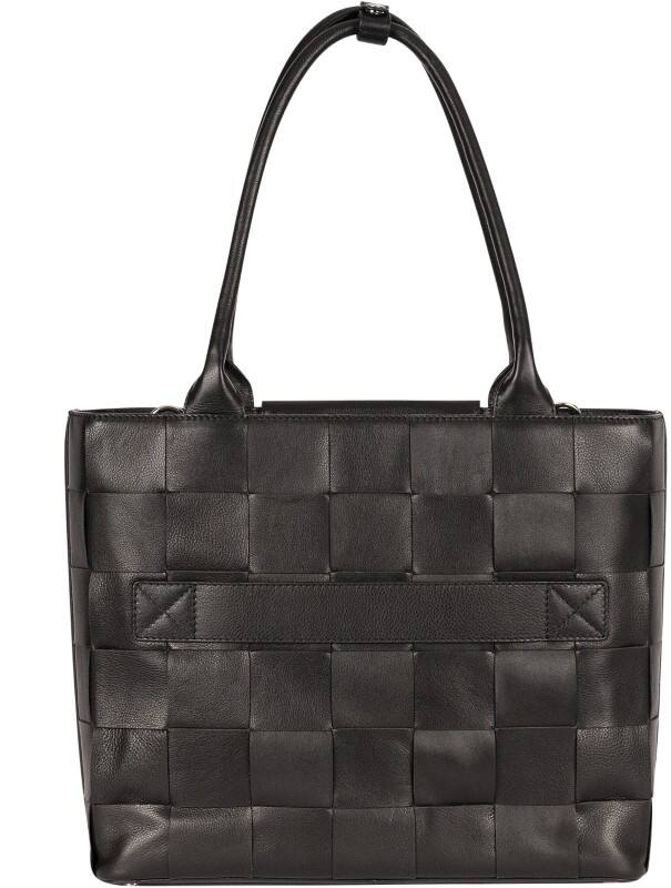 SOCHA Laptoptas 360 x 290 cm Leer Zwart