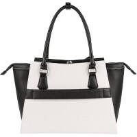 SOCHA Laptoptas 470 x 320 cm Viscose Wit, zwart