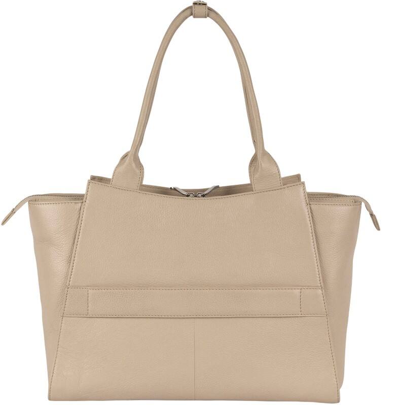 SOCHA Laptoptas 440 x 310 cm Leer Vanille