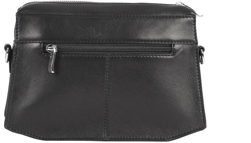 SOCHA Schoudertas 250 x 170 cm Leer Zwart