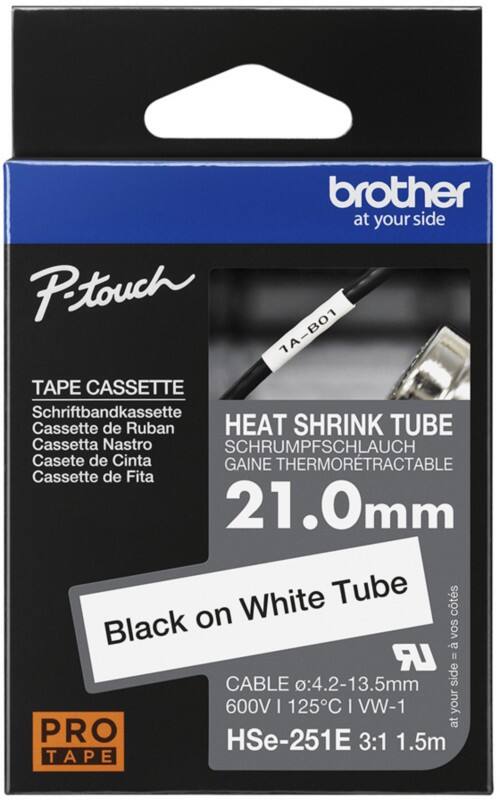 Brother Etiketteertape Authentiek HSE-251E Klevend