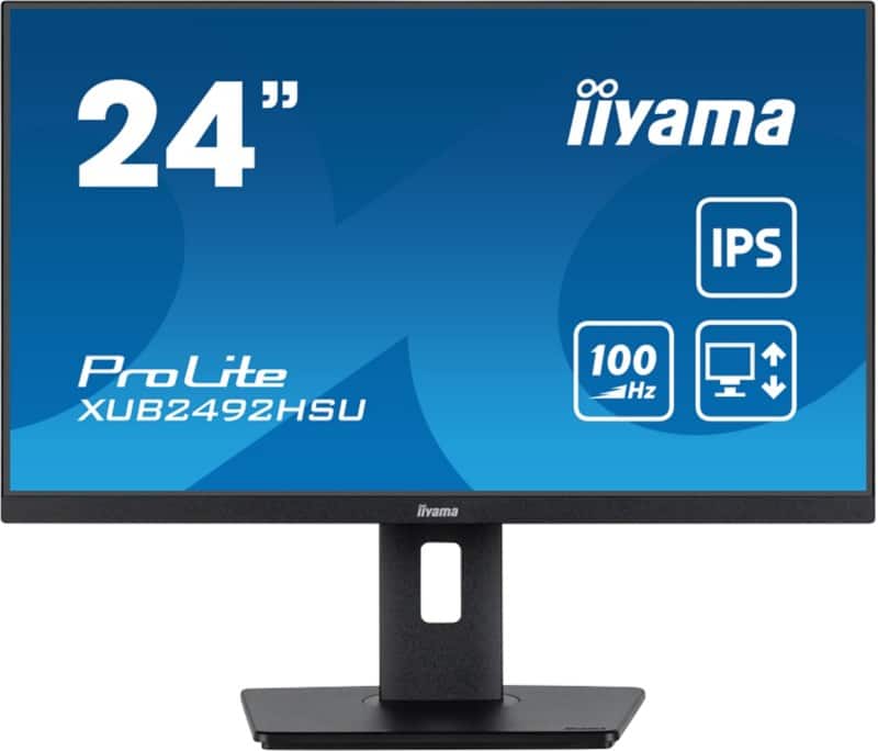 iiyama 60,5 cm (23,8") LED Monitor XUB2492HSU-B6 Zwart