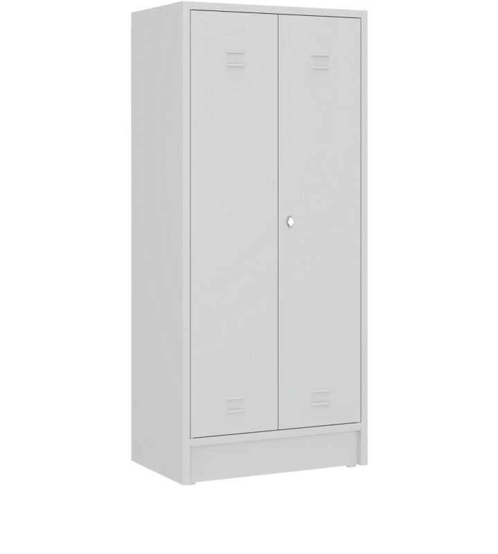 Ceha Garderobekast Staal 2 deuren 800 x 500 x 1.800 mm Grijs