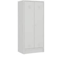 Ceha Garderobekast Staal 2 deuren 800 x 500 x 1.800 mm Grijs