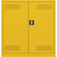 Ceha RAL1003 Kast Staal 1 Plank Afsluitbaar 450 mm x 1.060 mm Geel