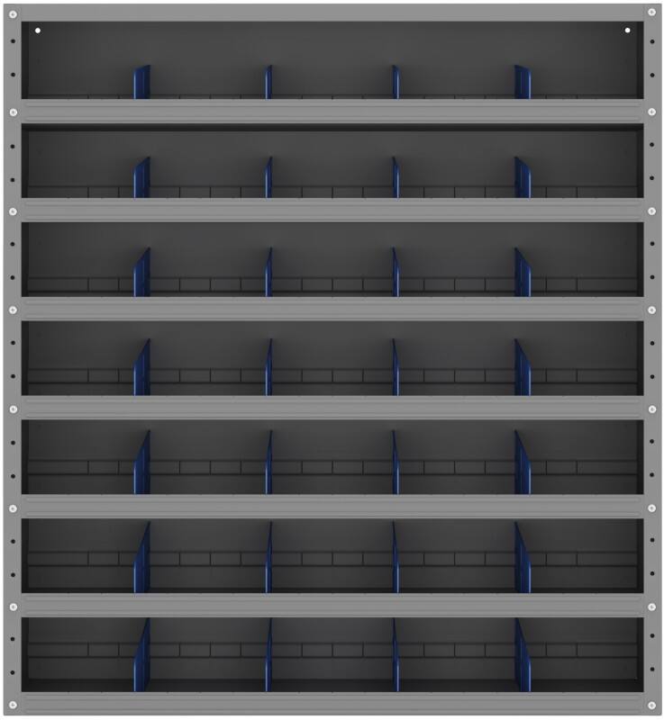 Ceha Kast Staal 1.000 x 300 x 1.080 mm Grijs
