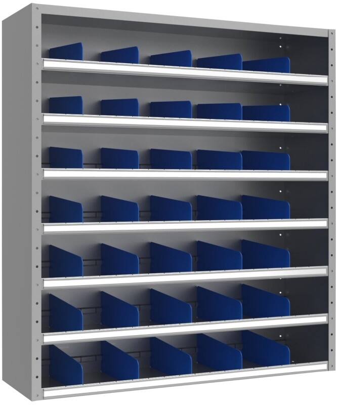 Ceha Kast Staal 1.000 x 200 x 1.980 mm Grijs