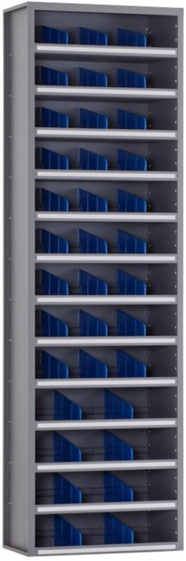 Ceha Kast Staal 600 x 200 x 1.980 mm Grijs