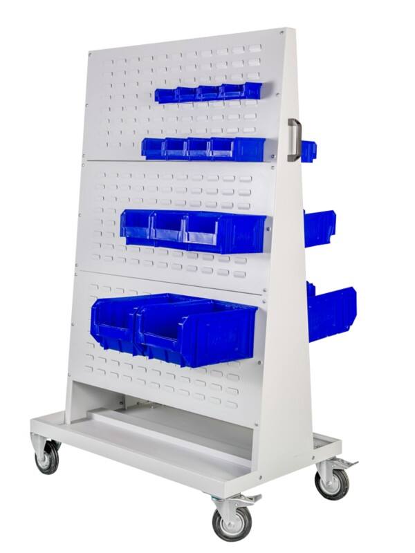 Ceha Trolley Staal 985 x 615 x 1.600 mm Grijs