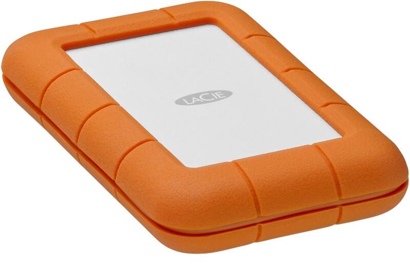 LaCie Rugged Secure Harde schijf 2 TB USB Type-C Oranje STFR2000403