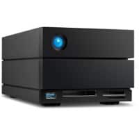LaCie 2BIG DOCK 20 TB Harde schijf Zwart STLG20000400