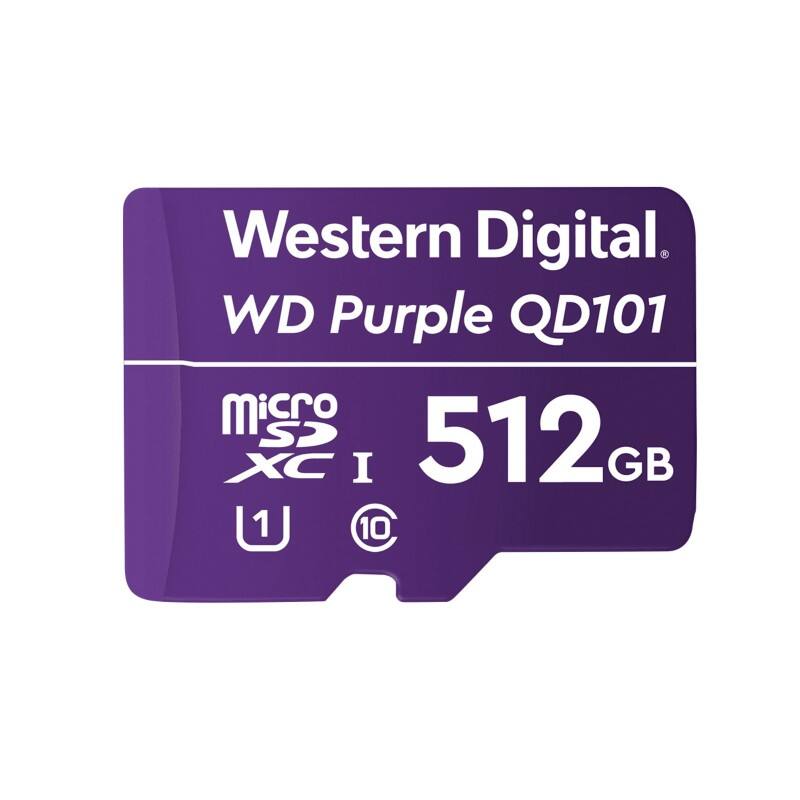 Western Digital WD Purple MicroSDXC-kaart 512 GB