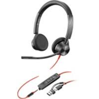 HP Poly Blackwire Headset Over het hoofd Mono 3325-M Zwart