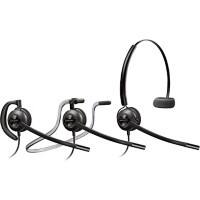 HP Poly Encorepro Headset Achter het oor, Over het hoofd, Nek Mono 540D Rood, zwart