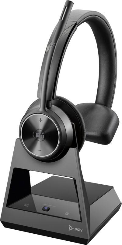 HP Poly Savi 7310 Headset Hoofd Met microfoon Mono Zwart