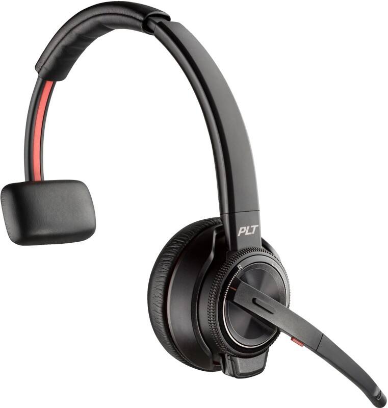 HP Poly Savi Headset Hoofd met bluetooth Ja Stereo 8210 Zwart